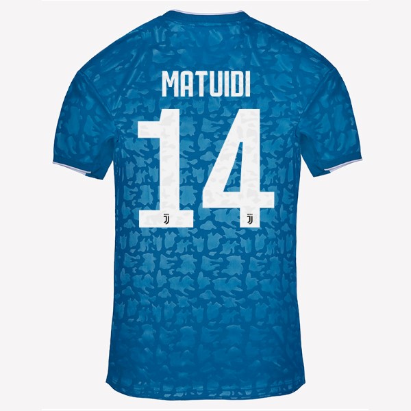 Camiseta Juventus NO.14 Matuidi 3ª 2019-2020 Azul